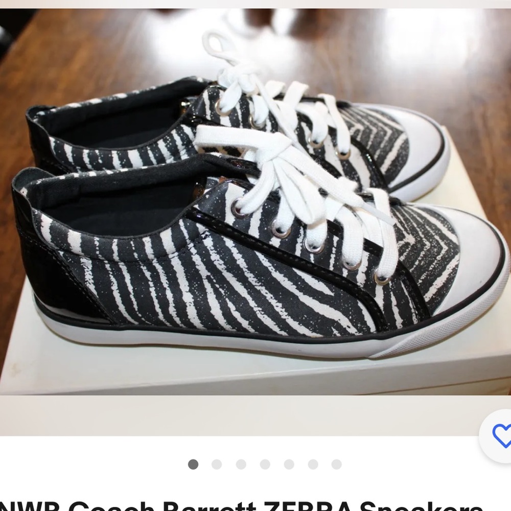 Vintage Coach sneakers new in box